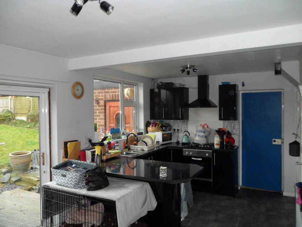 Living kitchen requiring a makeover West Bridgford Nottingham